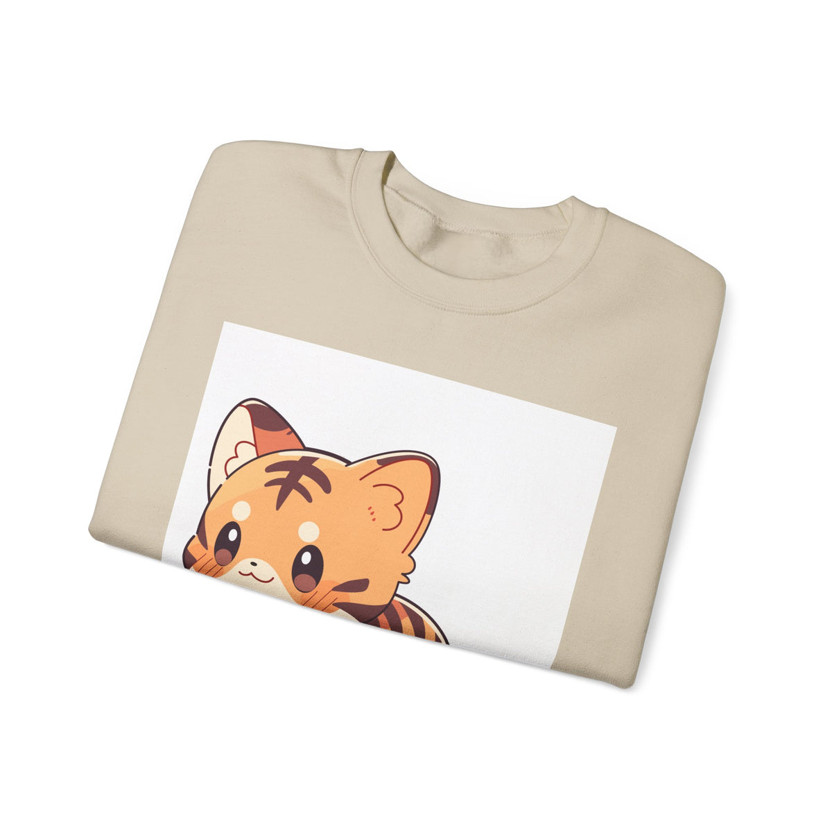 Cute Kawaii Tiger Crewneck Sweatshirt