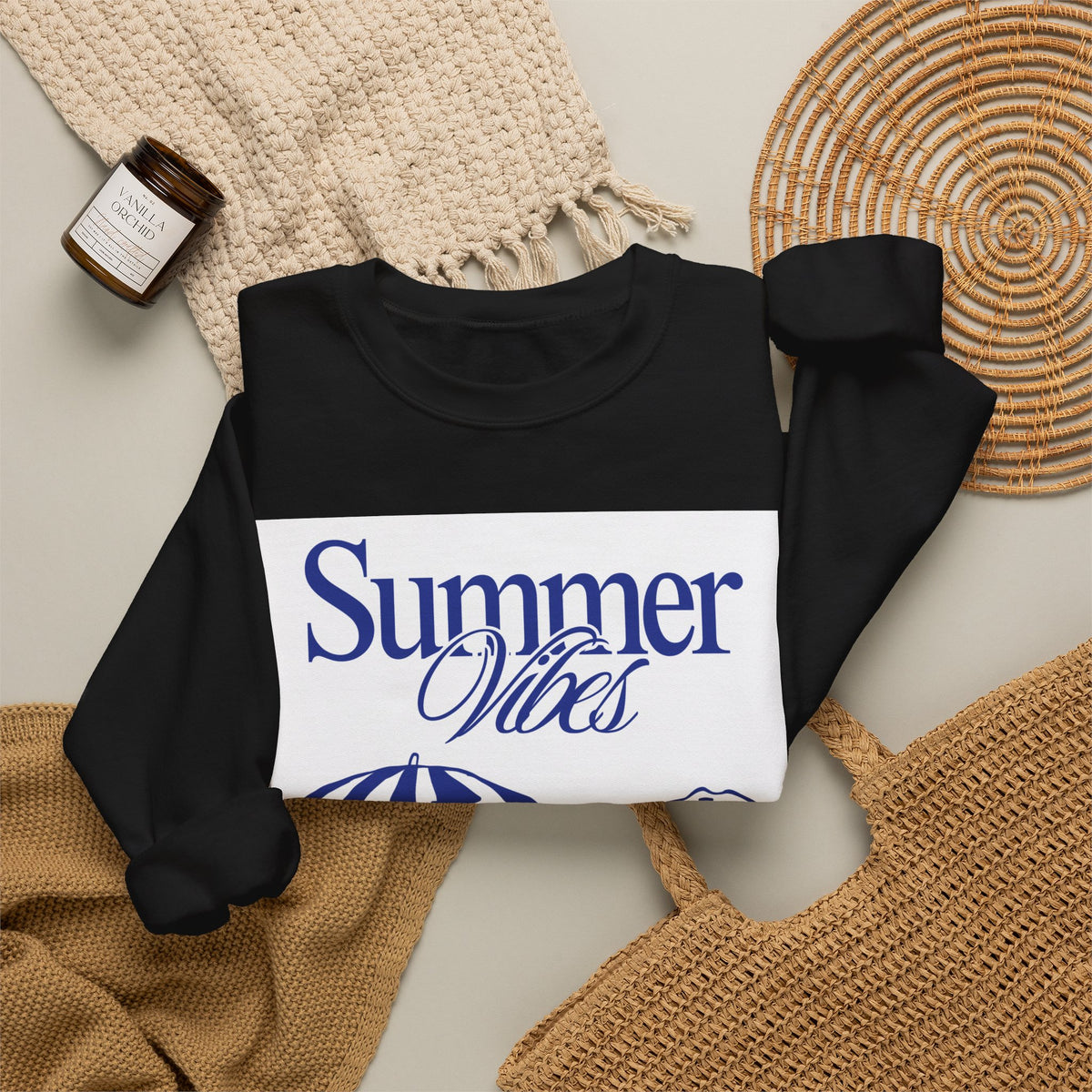 Summer Vibes Crewneck Sweatshirt