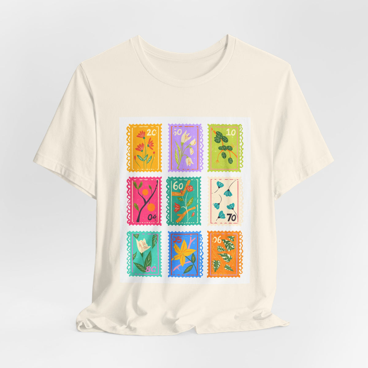Floral Stamp Collage Tee