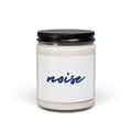 Noise Scented Soy Candle — 9oz Minimalist Jar Candle for Calm, Focus & Modern Home Décor