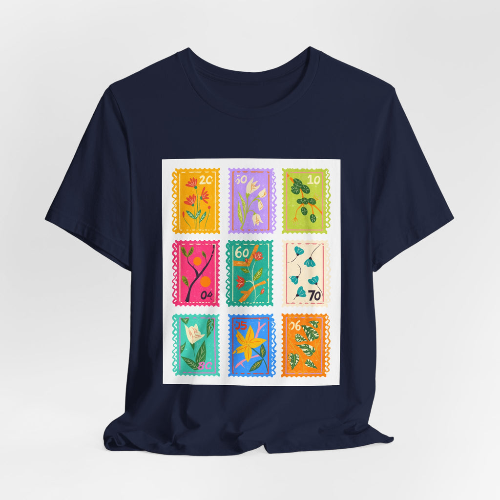 Floral Stamp Collage Tee