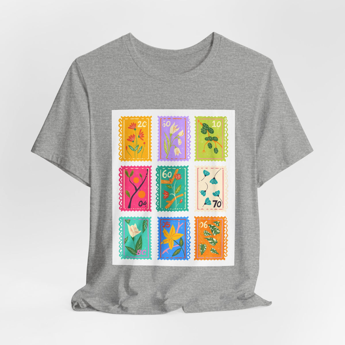 Floral Stamp Collage Tee