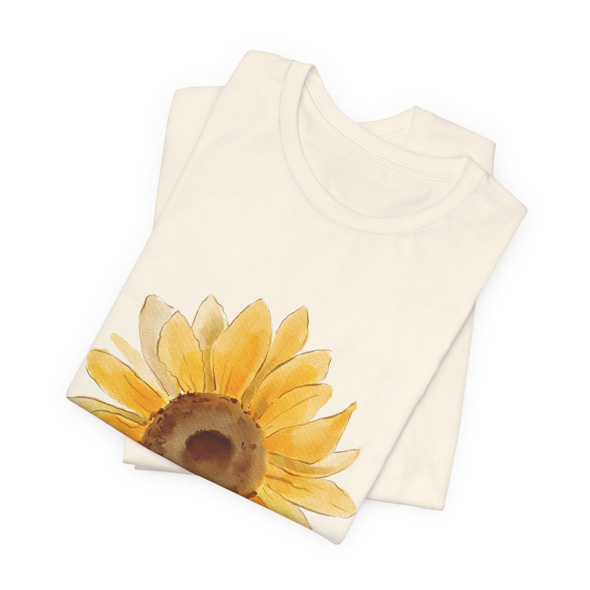 Bloom Sunflower T-Shirt — Floral 'BLOOM' Graphic Tee