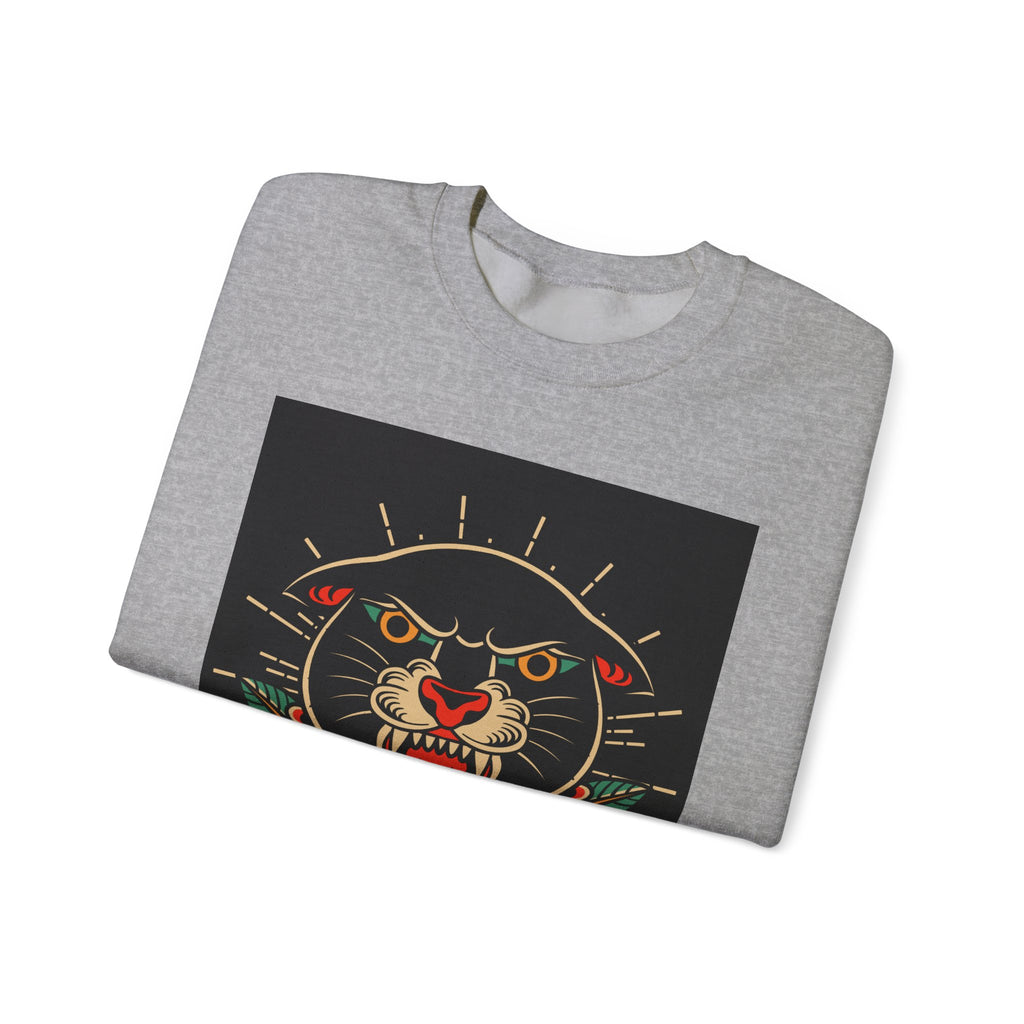 Panther & Roses Crewneck Sweatshirt