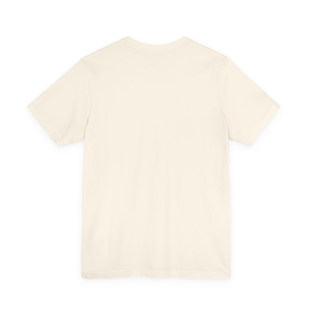 Noise Script T‑Shirt — Minimalist Blue Handwritten Tee