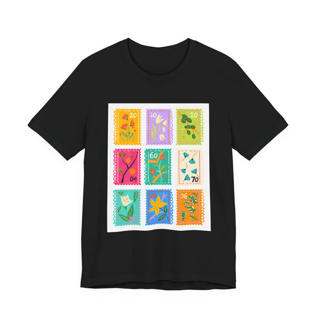Floral Stamp Collage Tee