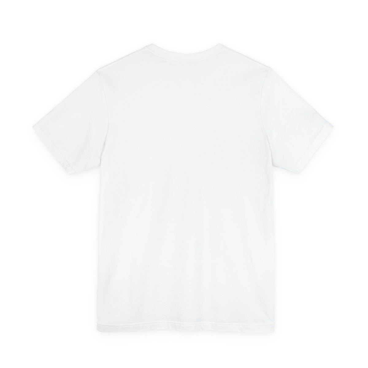 Noise Script T‑Shirt — Minimalist Blue Handwritten Tee