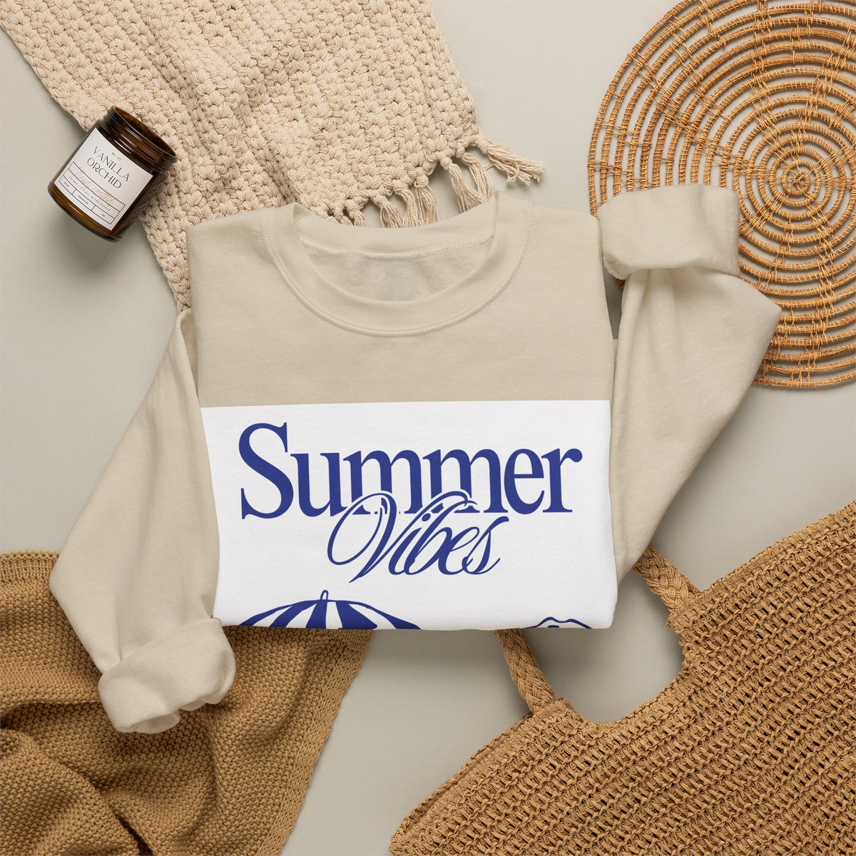 Summer Vibes Crewneck Sweatshirt