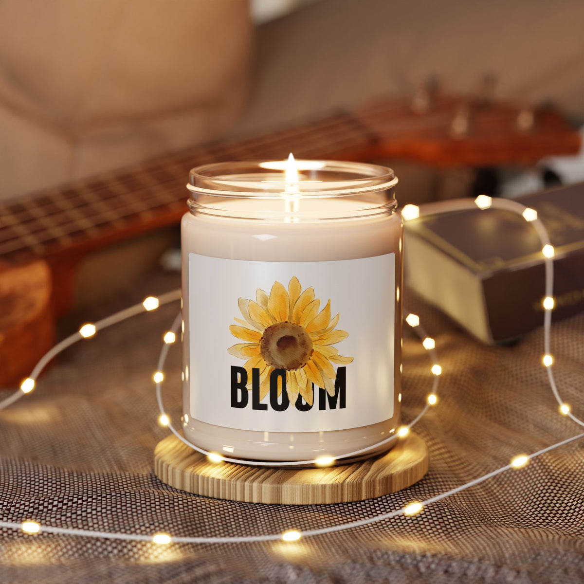 Sunflower Bloom Scented Soy Candle — 9 oz
