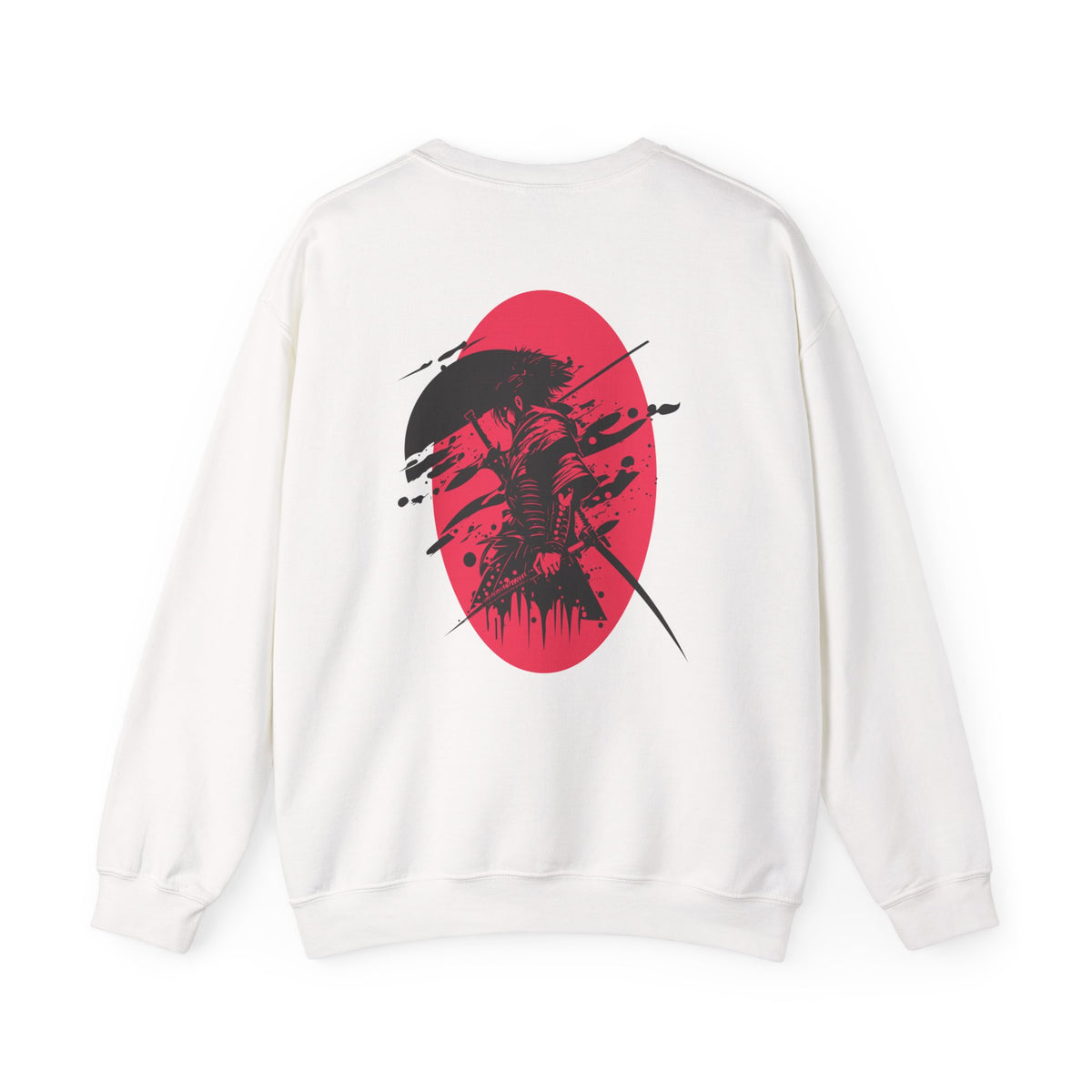 Samurai Ink Graphic Crewneck Sweatshirt