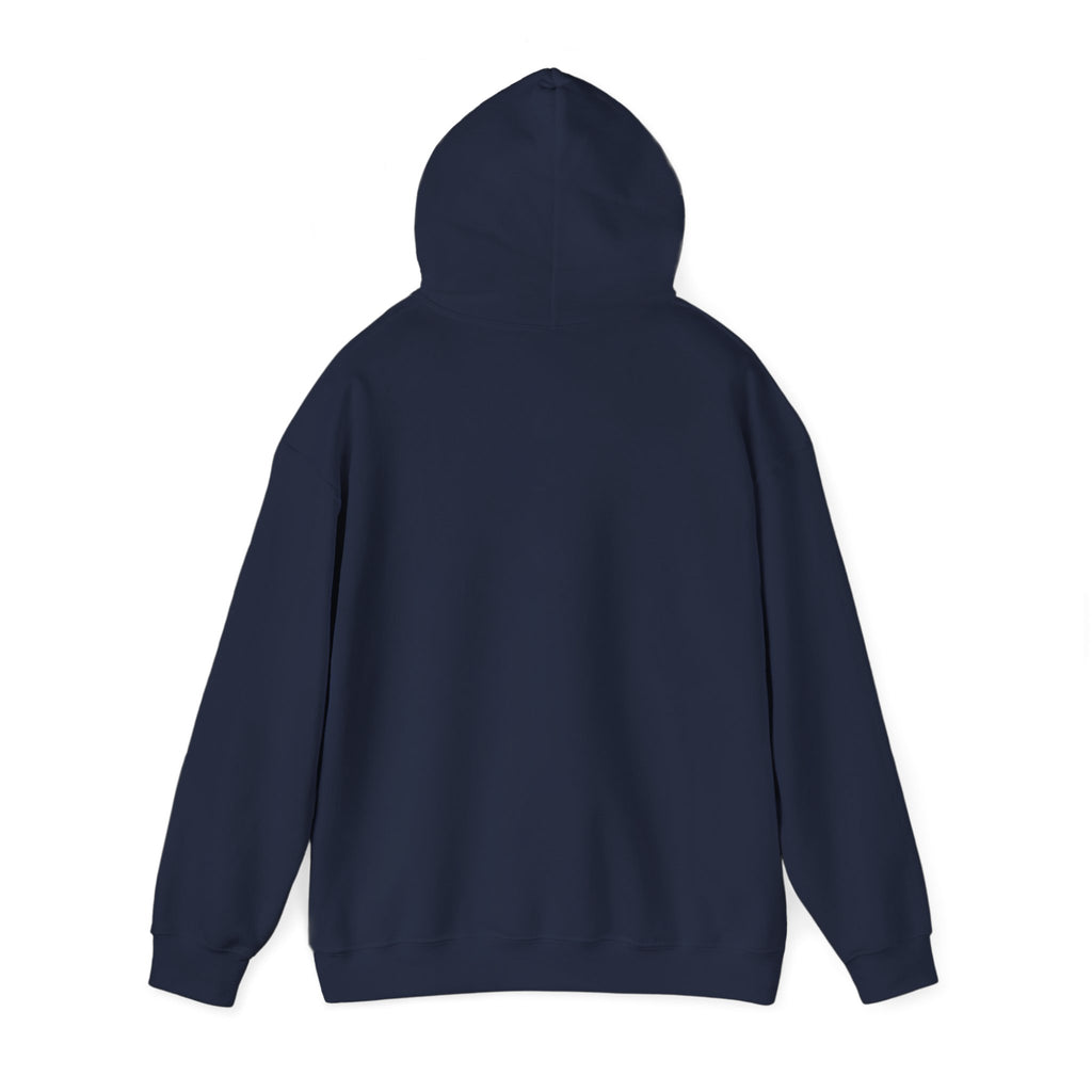 Noise Script Hoodie — Minimalist White Pullover with Handwritten ‘noise’