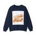 Pizza Graphic Sweatshirt — "I Can't Make Everyone Pizza" Retro Chef Pullover