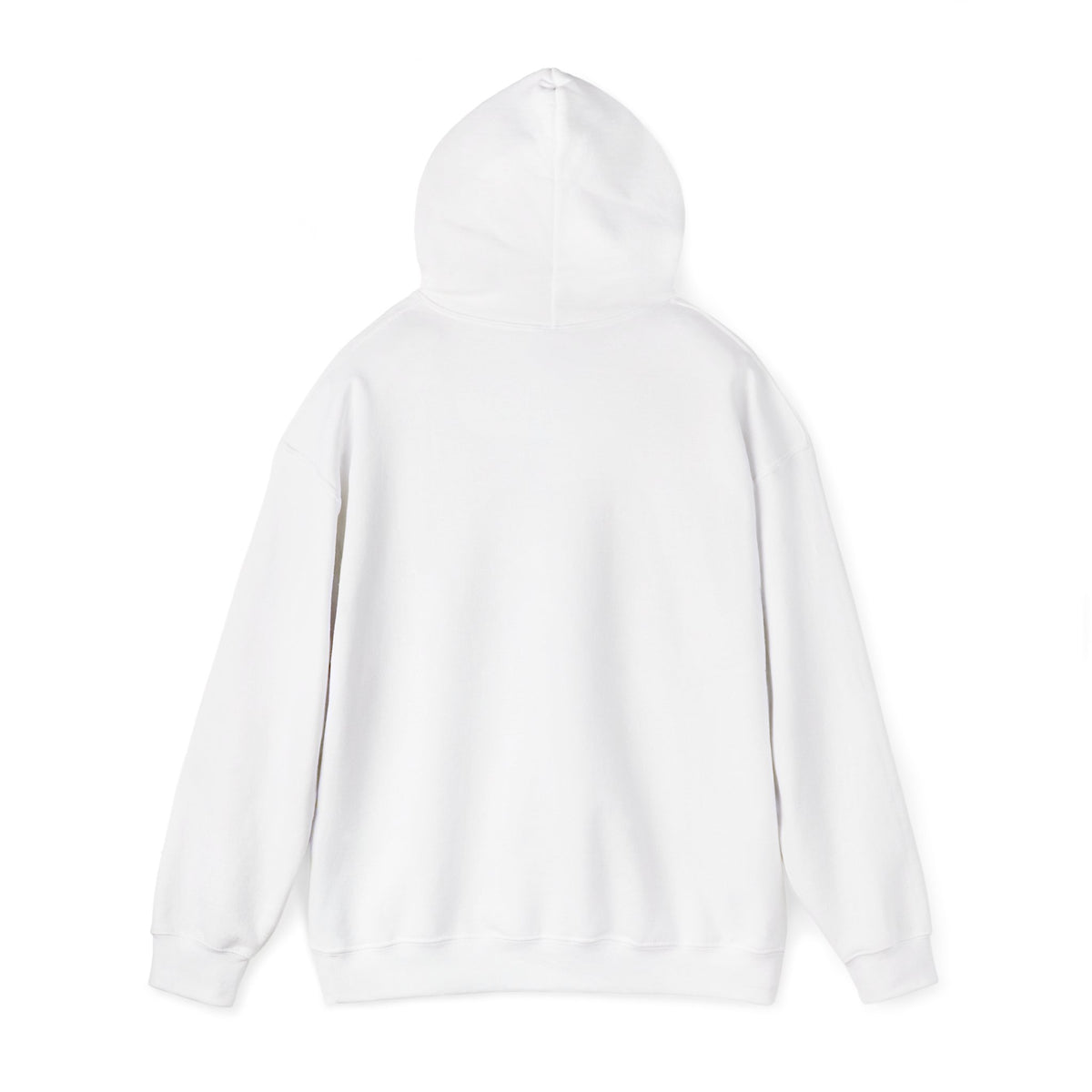 Noise Script Hoodie — Minimalist White Pullover with Handwritten ‘noise’