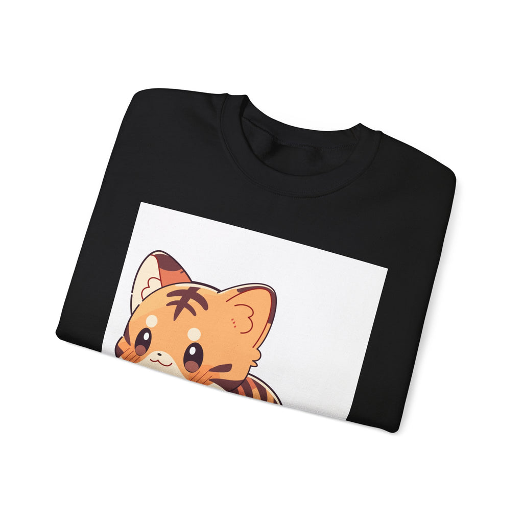 Cute Kawaii Tiger Crewneck Sweatshirt
