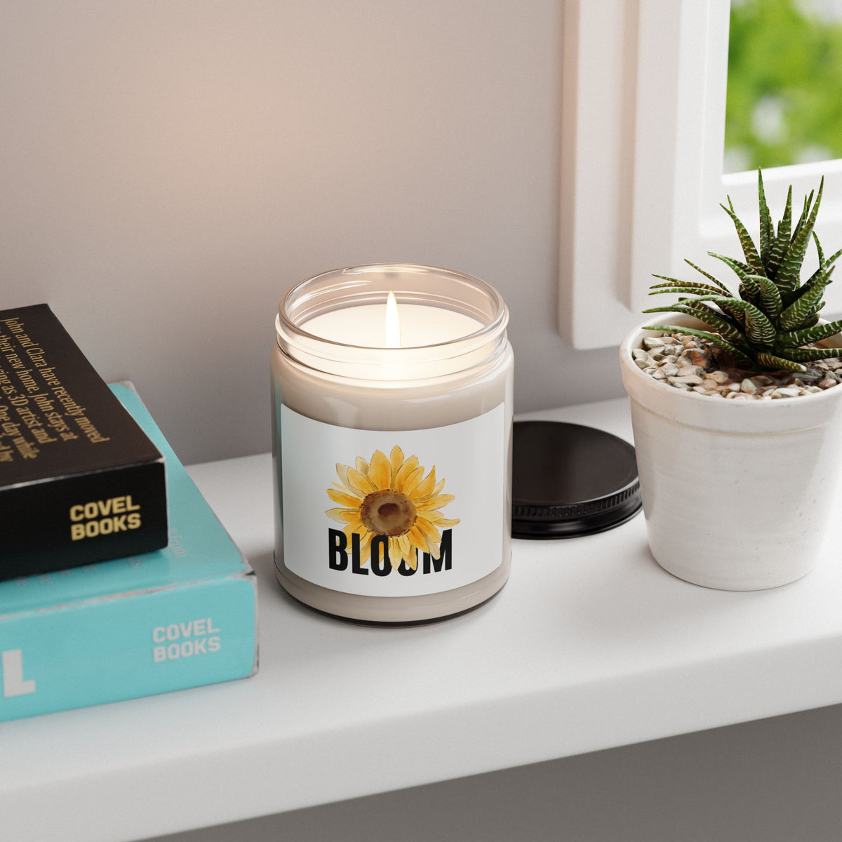 Sunflower Bloom Scented Soy Candle — 9 oz