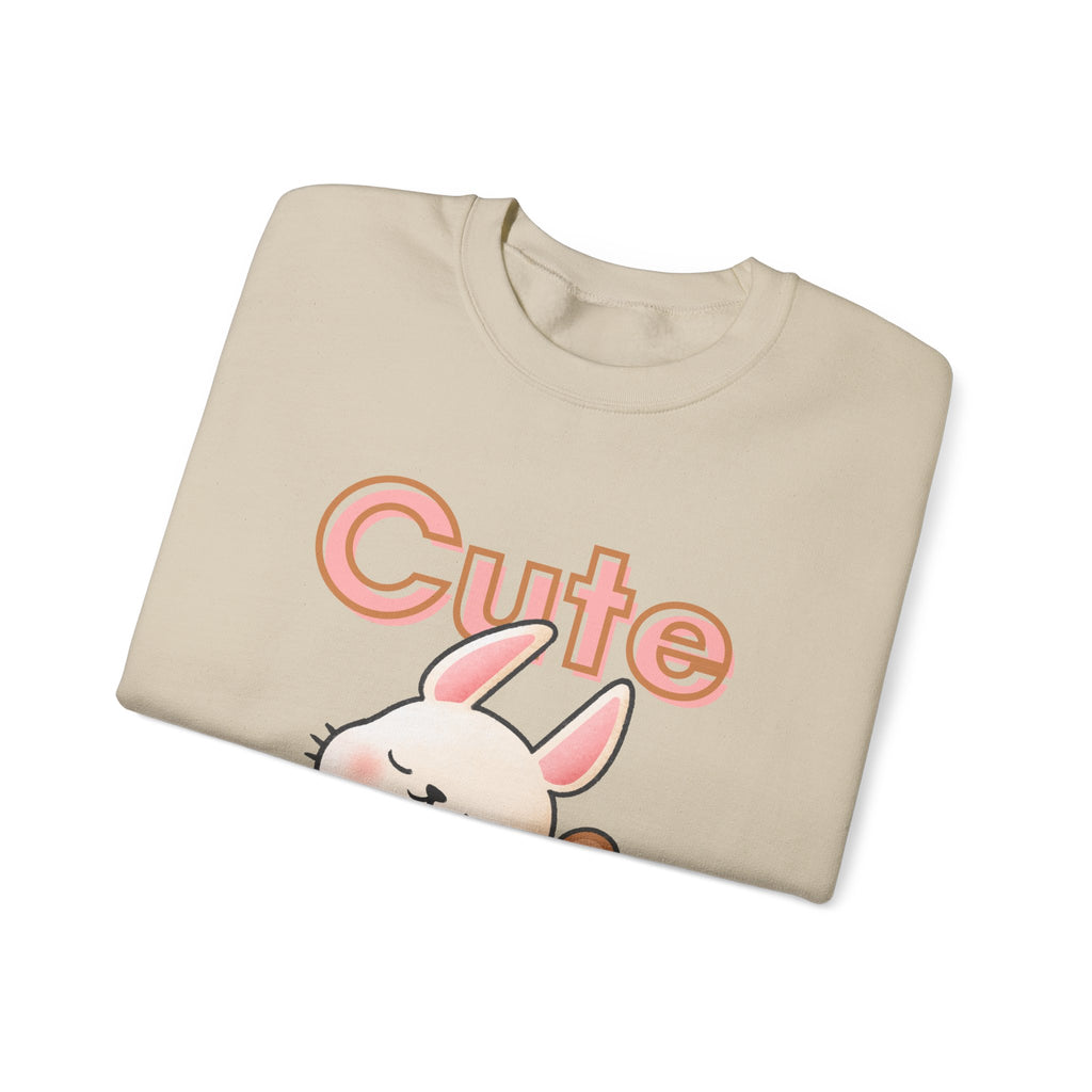 Cute Bunny & Bear Crewneck Sweatshirt