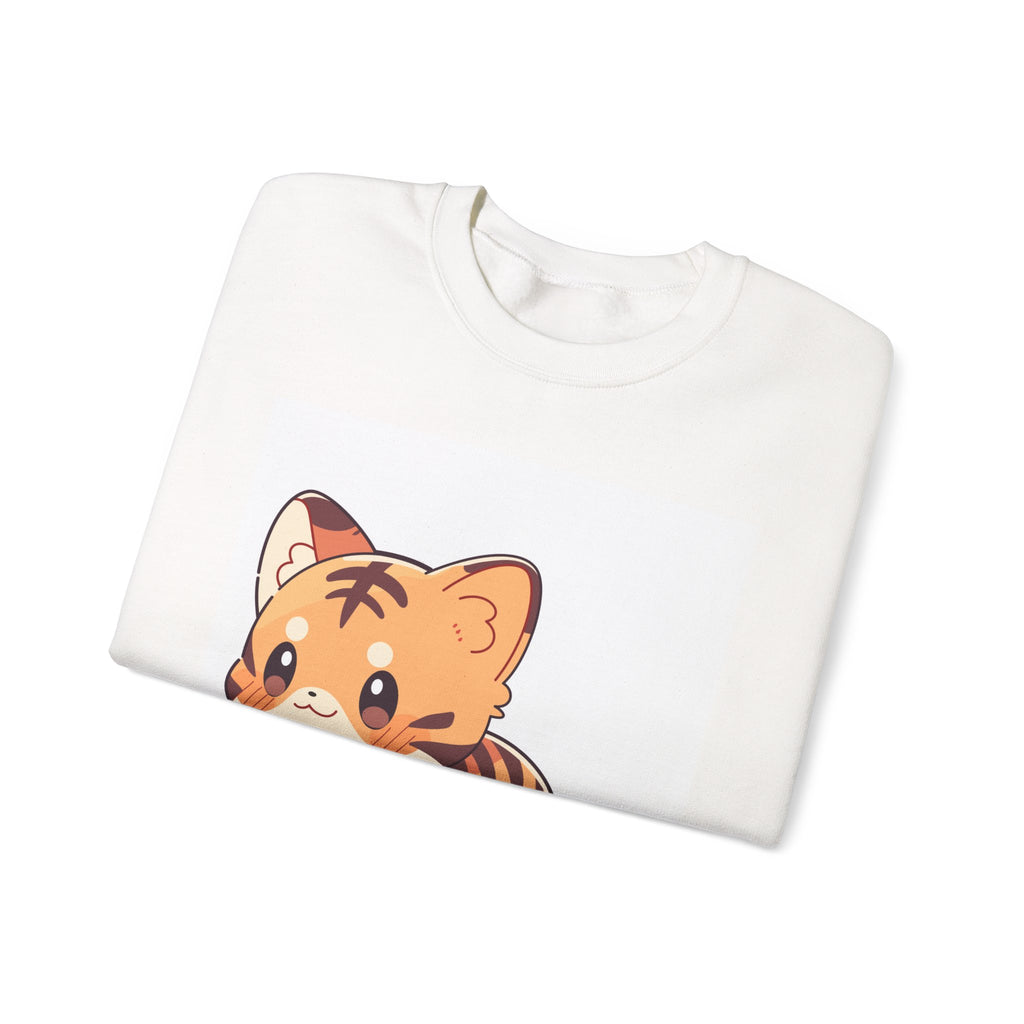Cute Kawaii Tiger Crewneck Sweatshirt