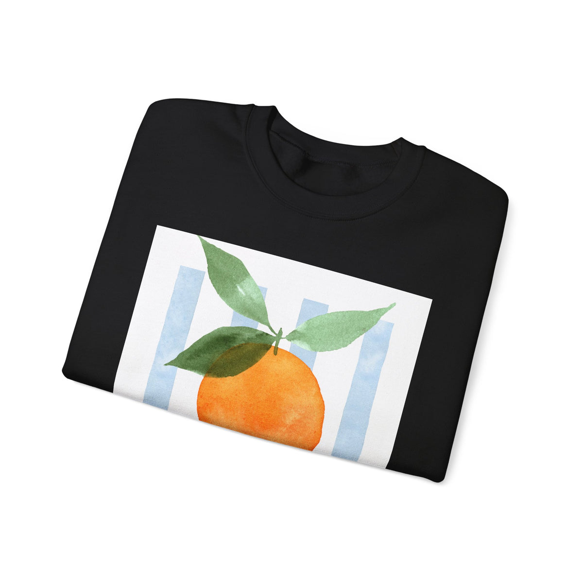 Stay Fresh Orange Crewneck Sweatshirt