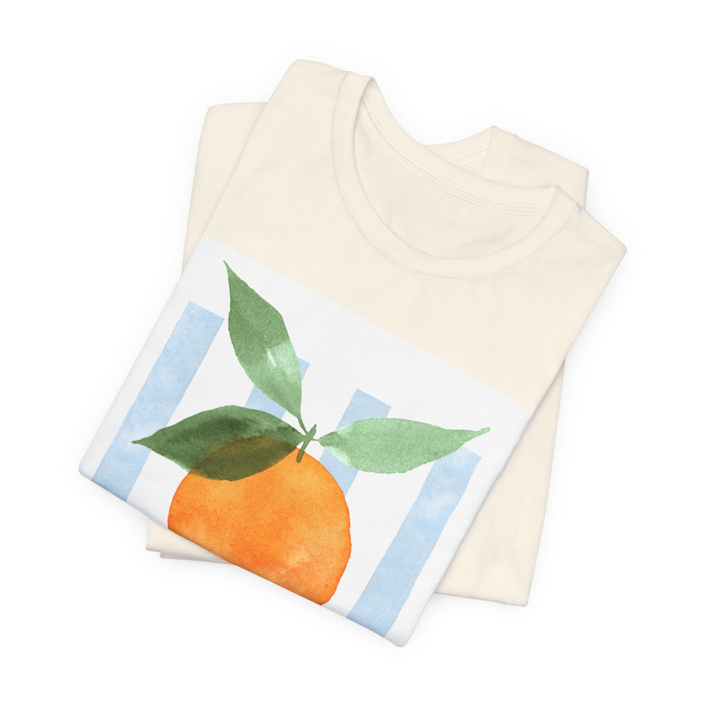 Stay Fresh Orange Tee — Summer Fruit Graphic T-Shirt