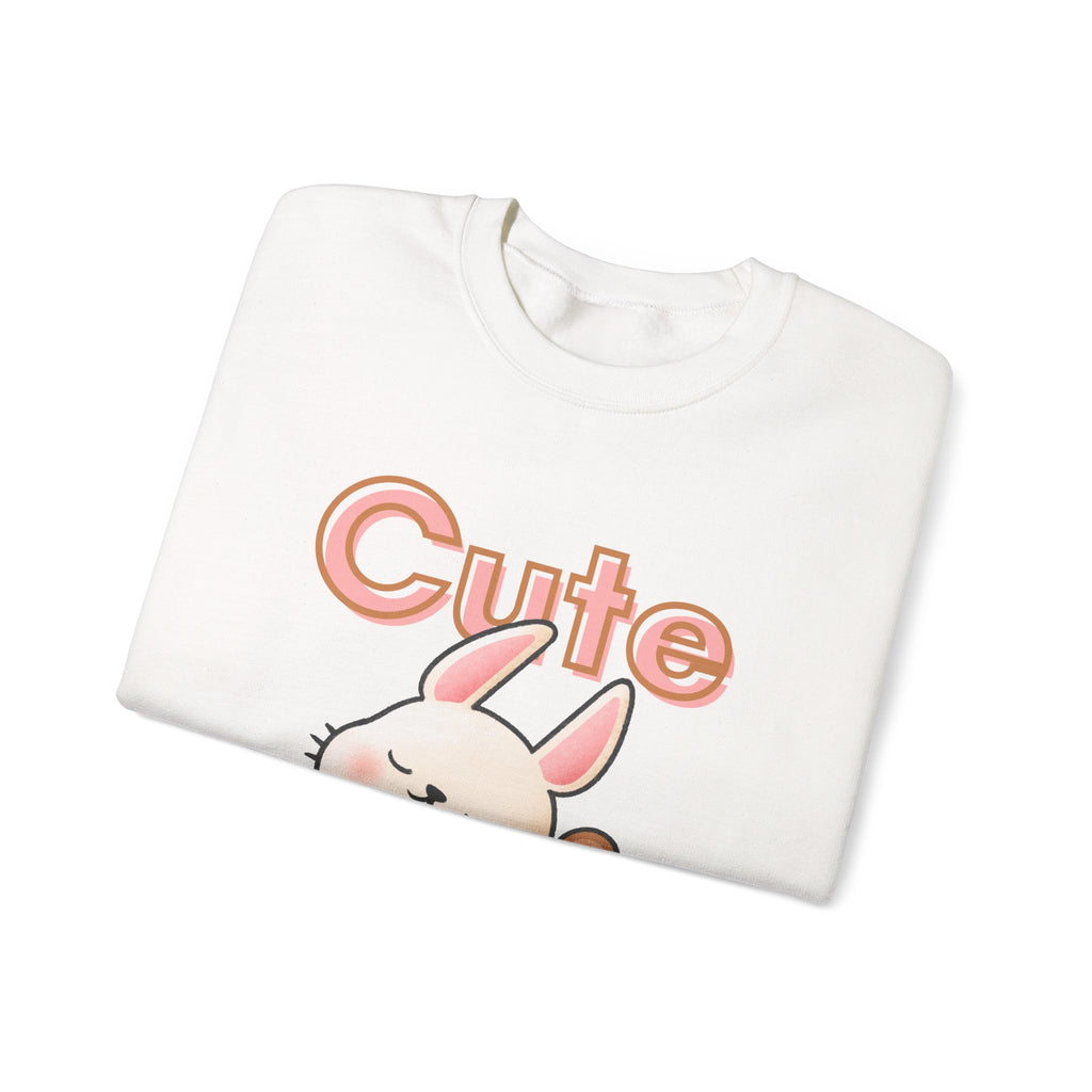 Cute Bunny & Bear Crewneck Sweatshirt