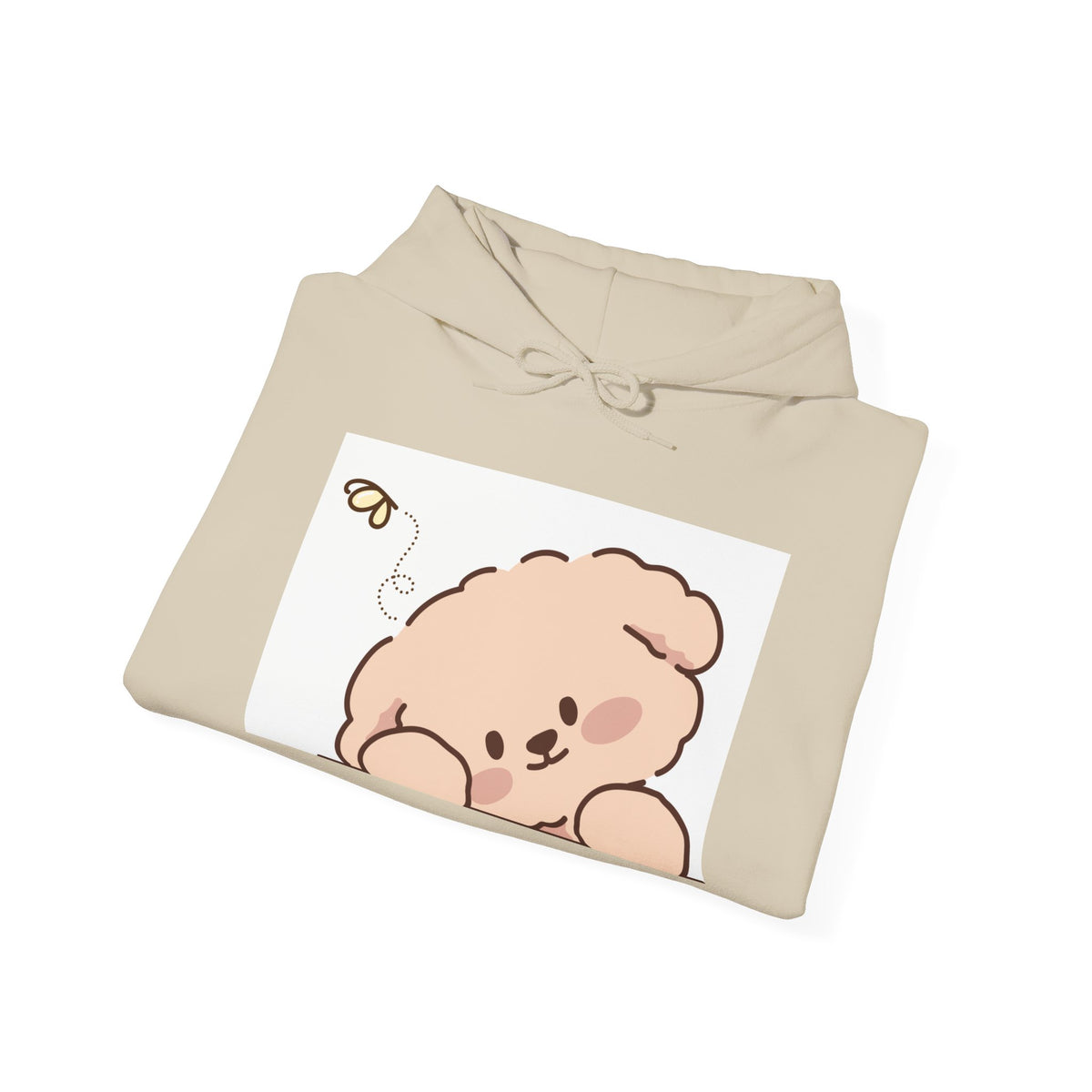 Cute Peeking Puppy Hoodie – Kawaii Dog Pullover