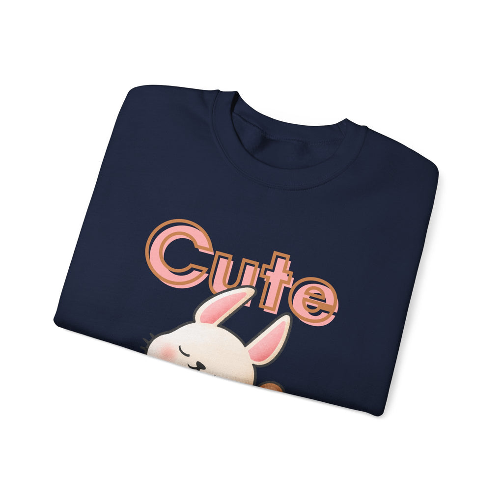 Cute Bunny & Bear Crewneck Sweatshirt