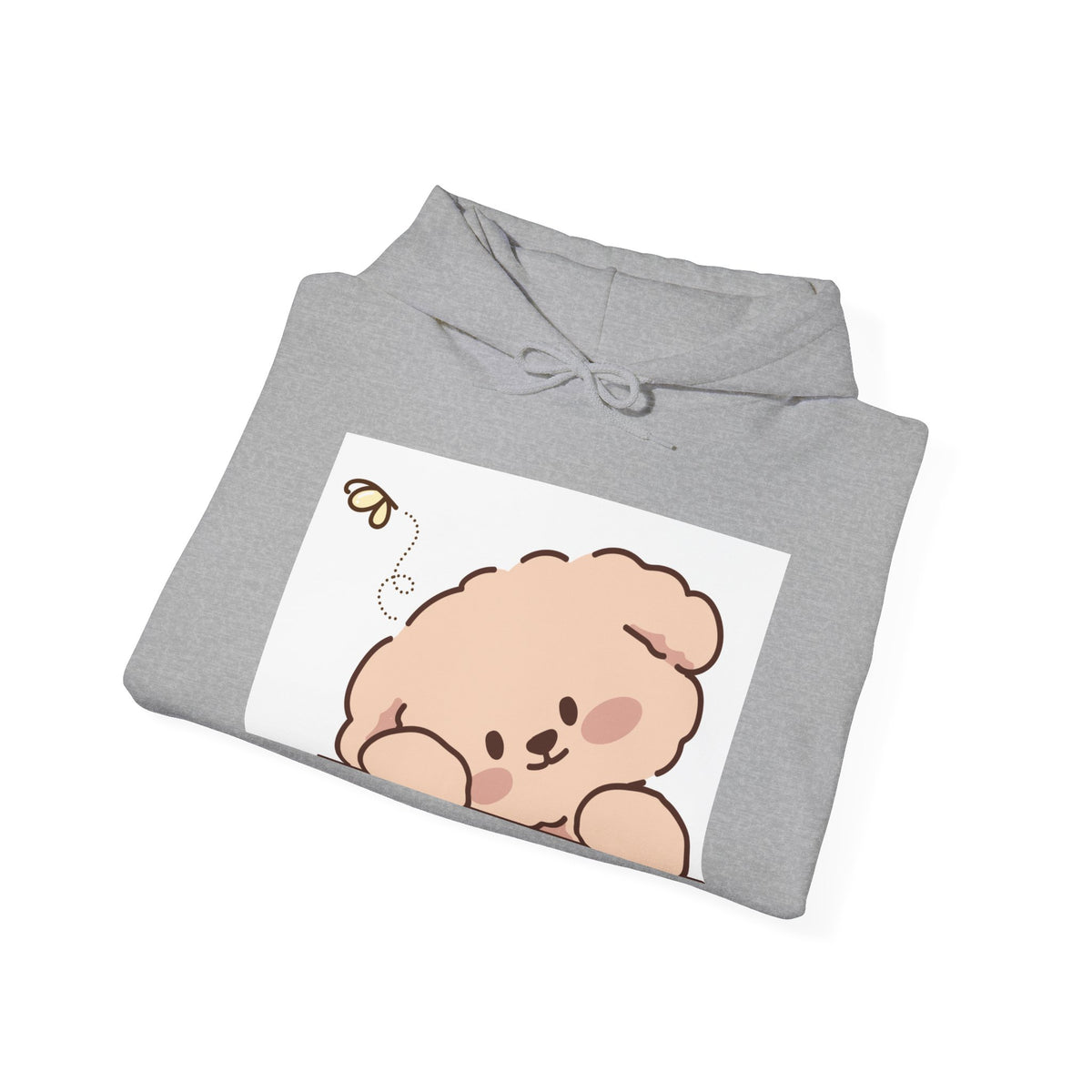 Cute Peeking Puppy Hoodie – Kawaii Dog Pullover
