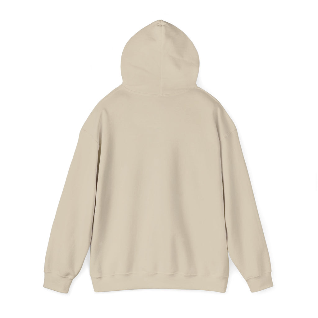 Noise Script Hoodie — Minimalist White Pullover with Handwritten ‘noise’