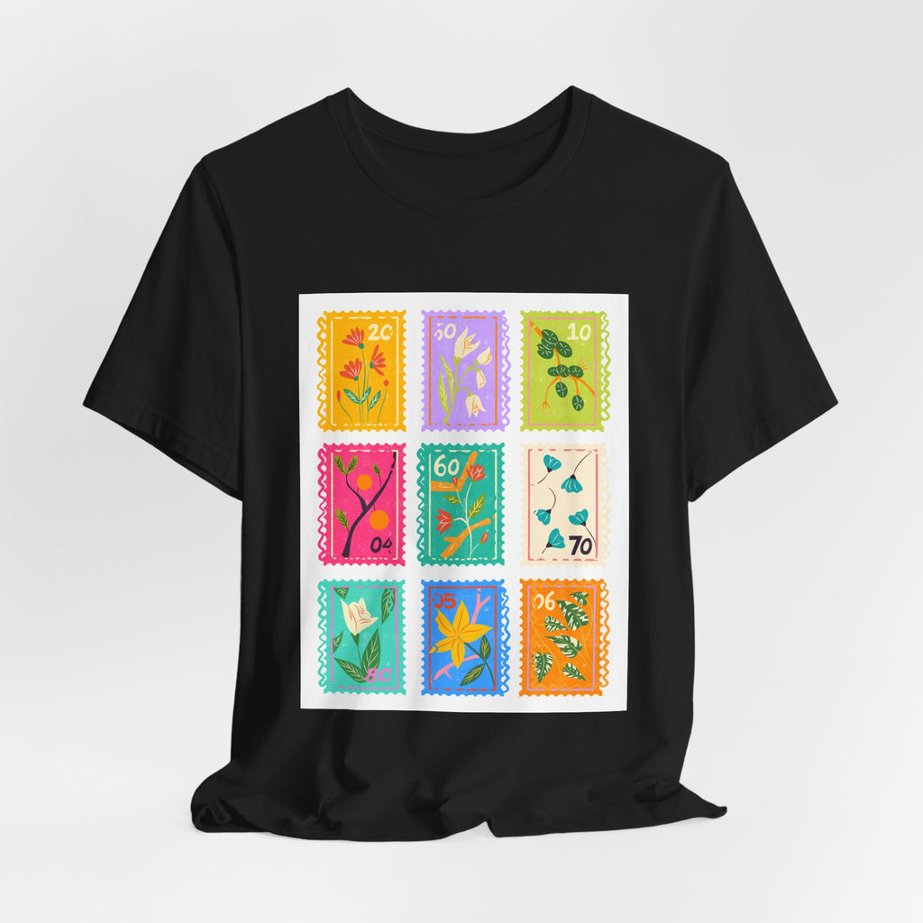 Floral Stamp Collage Tee