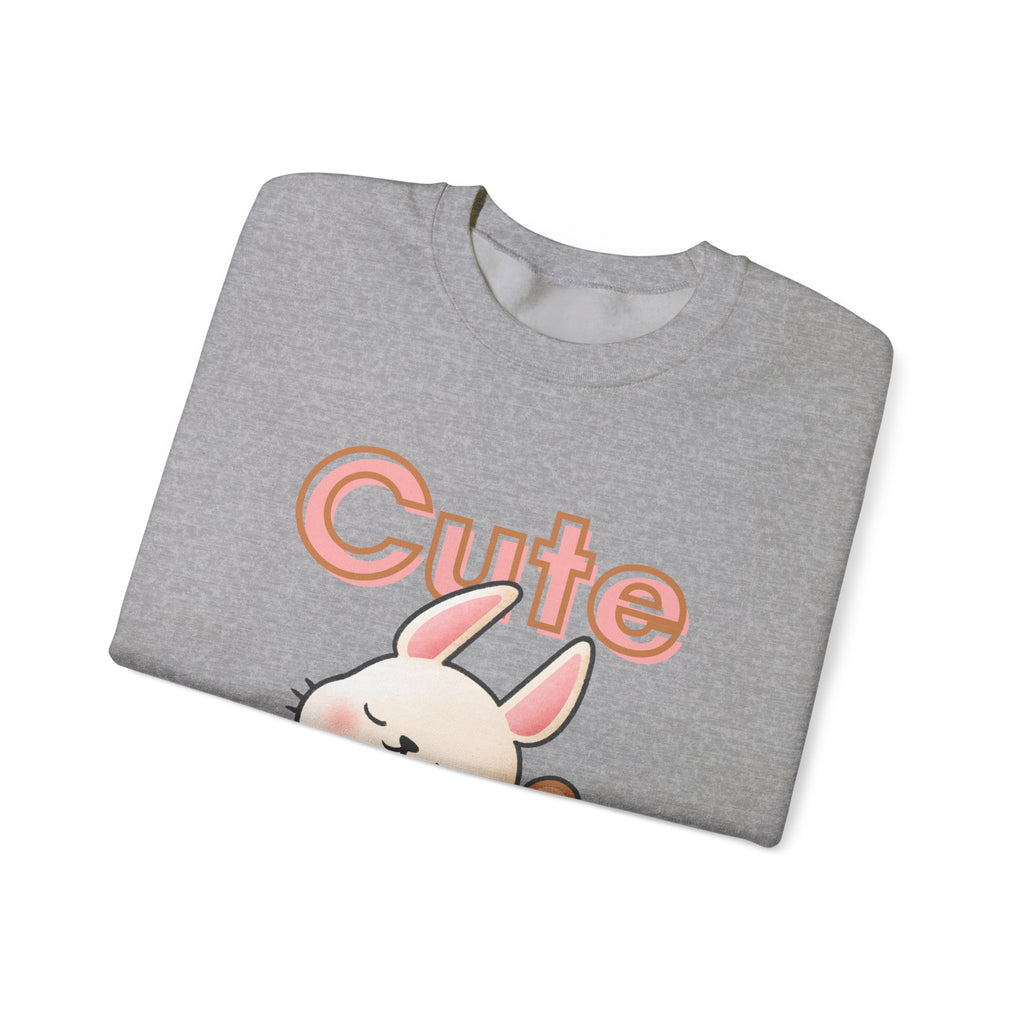 Cute Bunny & Bear Crewneck Sweatshirt