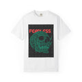 Fearless Green Skull T-Shirt — Graphic Tee for Edgy Streetwear
