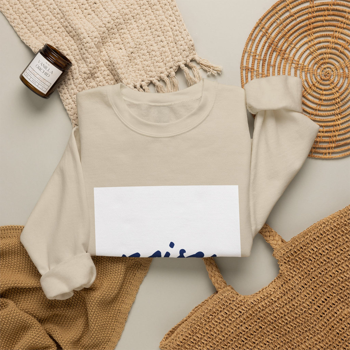 Noise Script Crewneck Sweatshirt