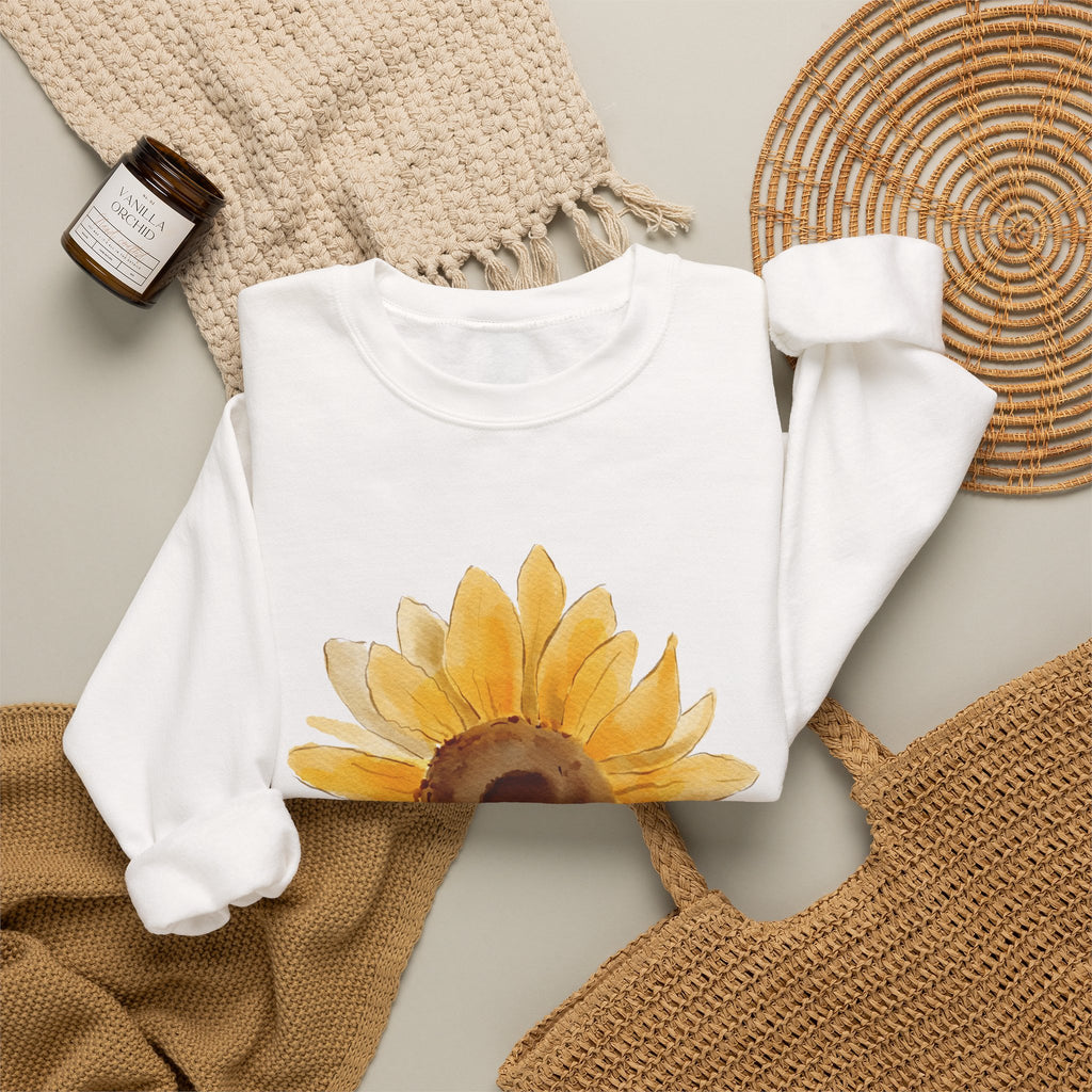 Bloom Sunflower Crewneck Sweatshirt