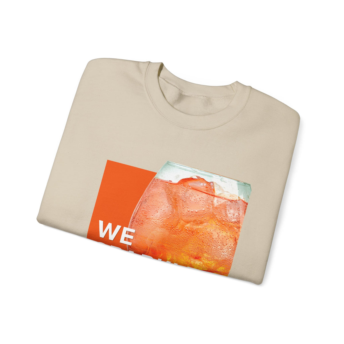 Sweatshirt — 'We Sparkled' Cocktail Graphic Crewneck
