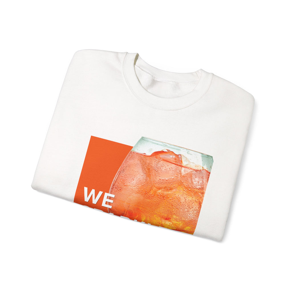 Sweatshirt — 'We Sparkled' Cocktail Graphic Crewneck