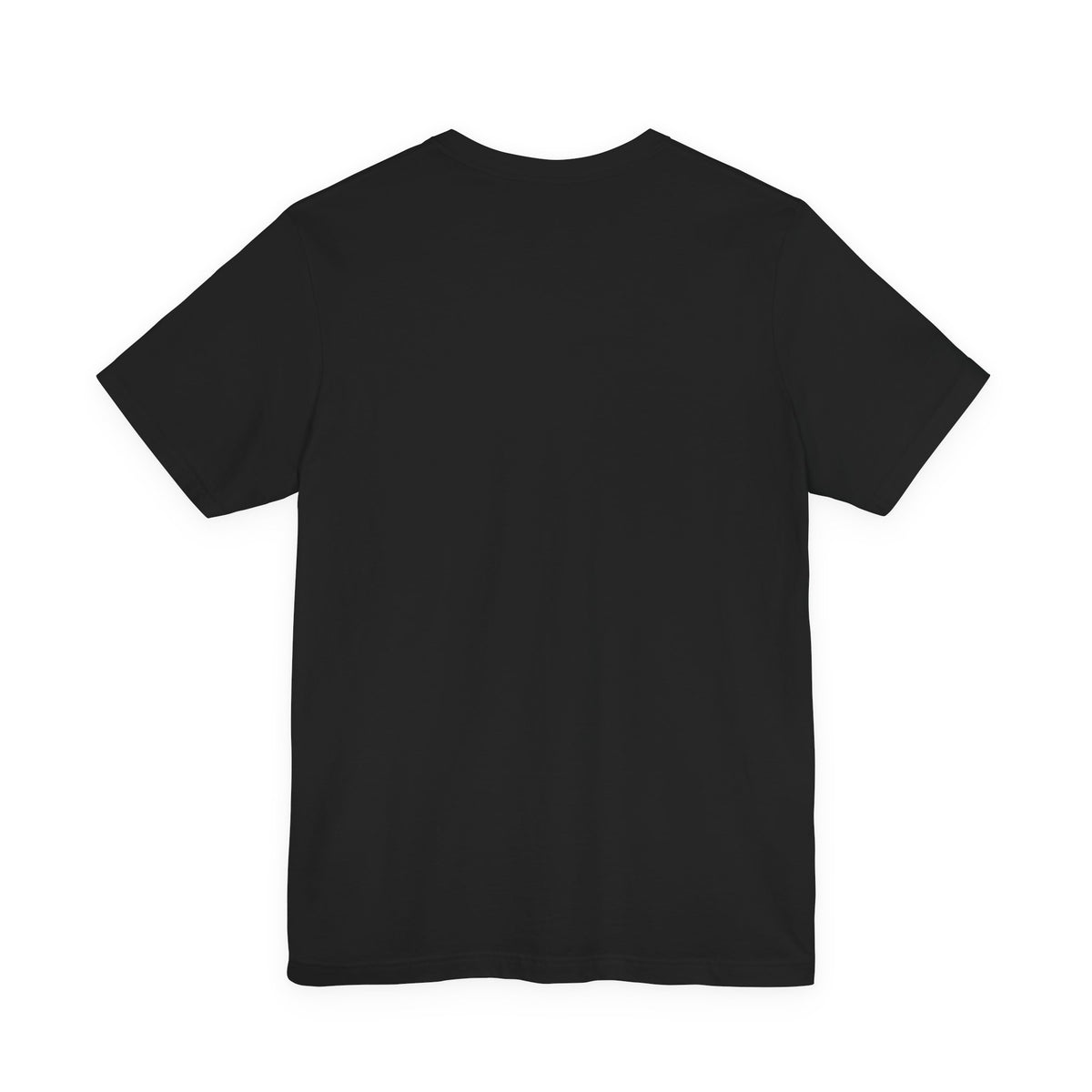 Noise Script T‑Shirt — Minimalist Blue Handwritten Tee