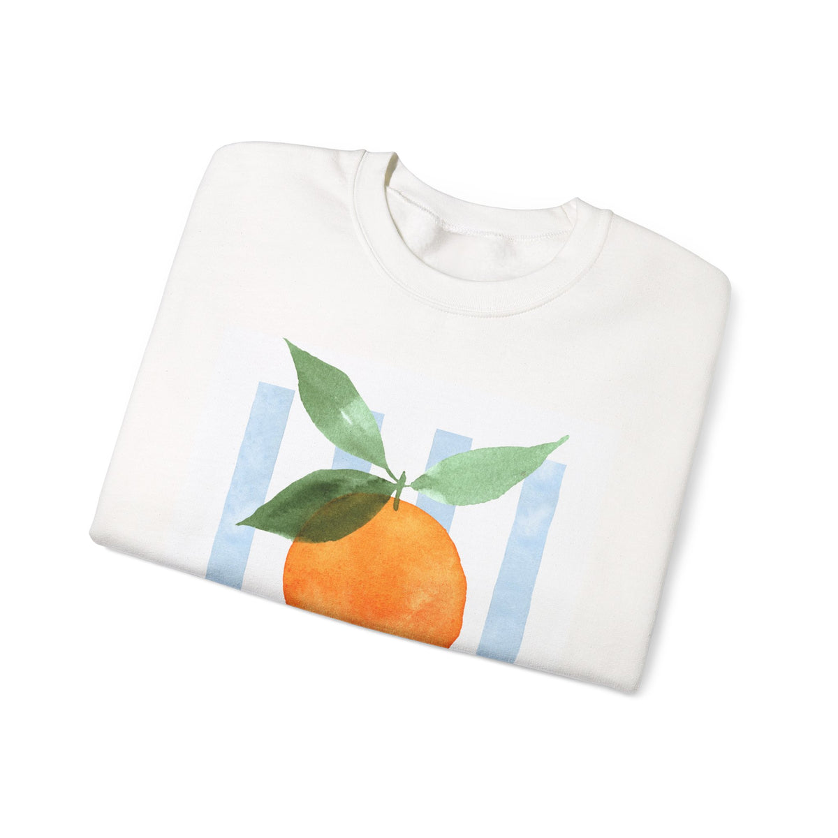 Stay Fresh Orange Crewneck Sweatshirt