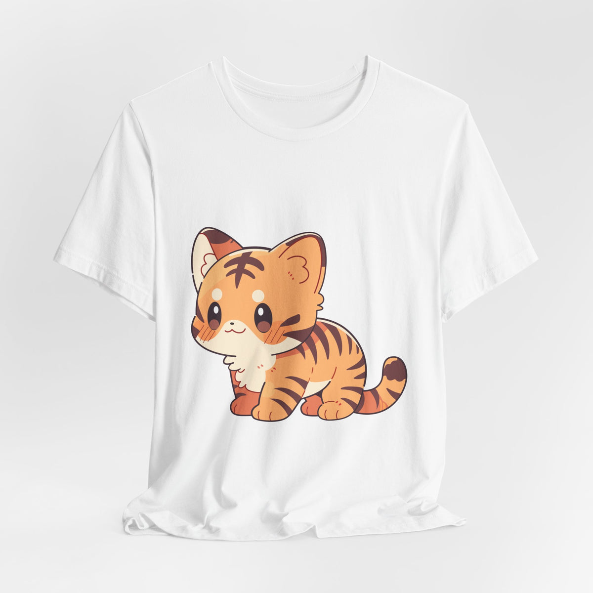 Cute Baby Tiger Tee — Kawaii Tiger Cub Graphic T-Shirt