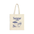 Summer Vibes Beach Tote Bag – Canvas Shopping & Beach Market Bag