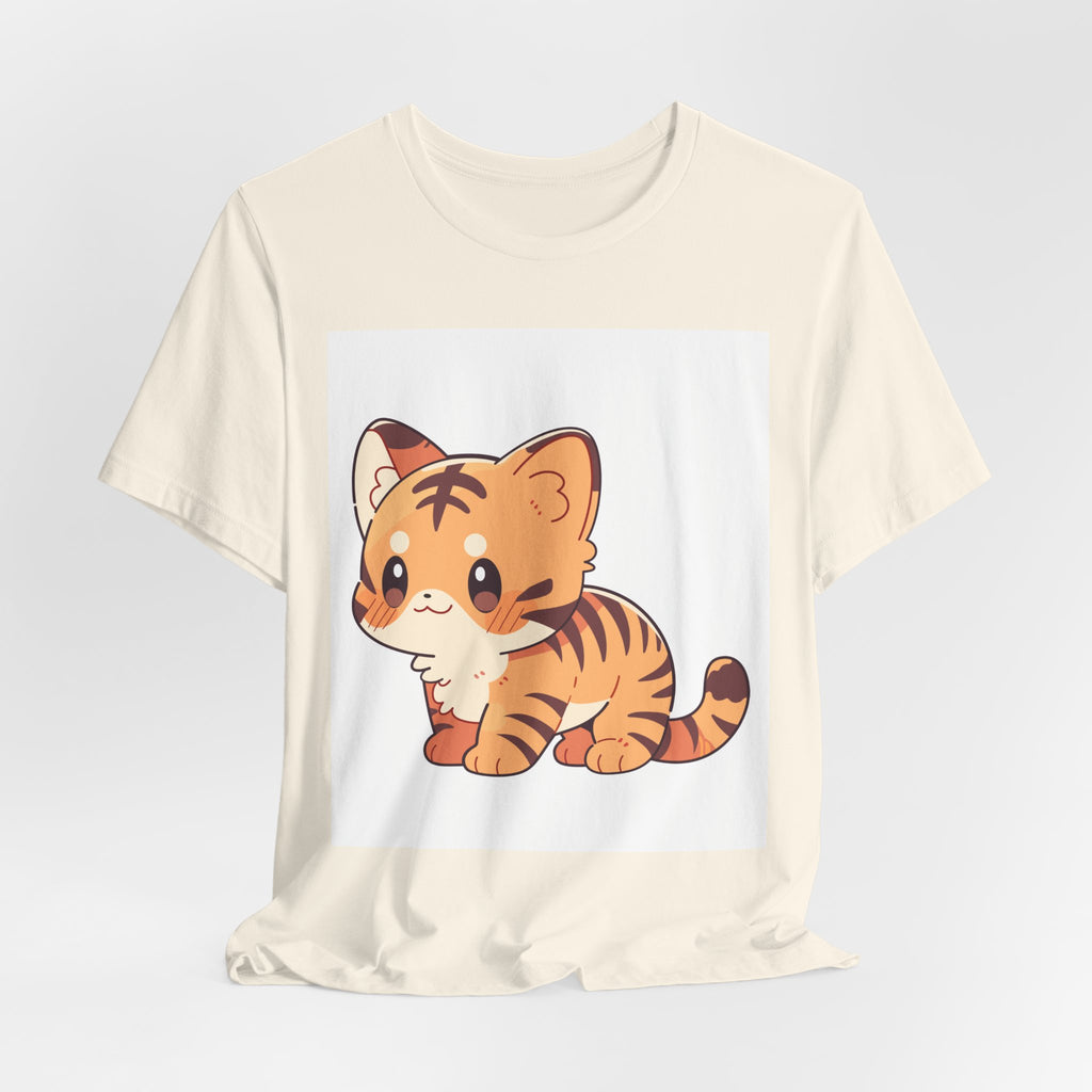 Cute Baby Tiger Tee — Kawaii Tiger Cub Graphic T-Shirt