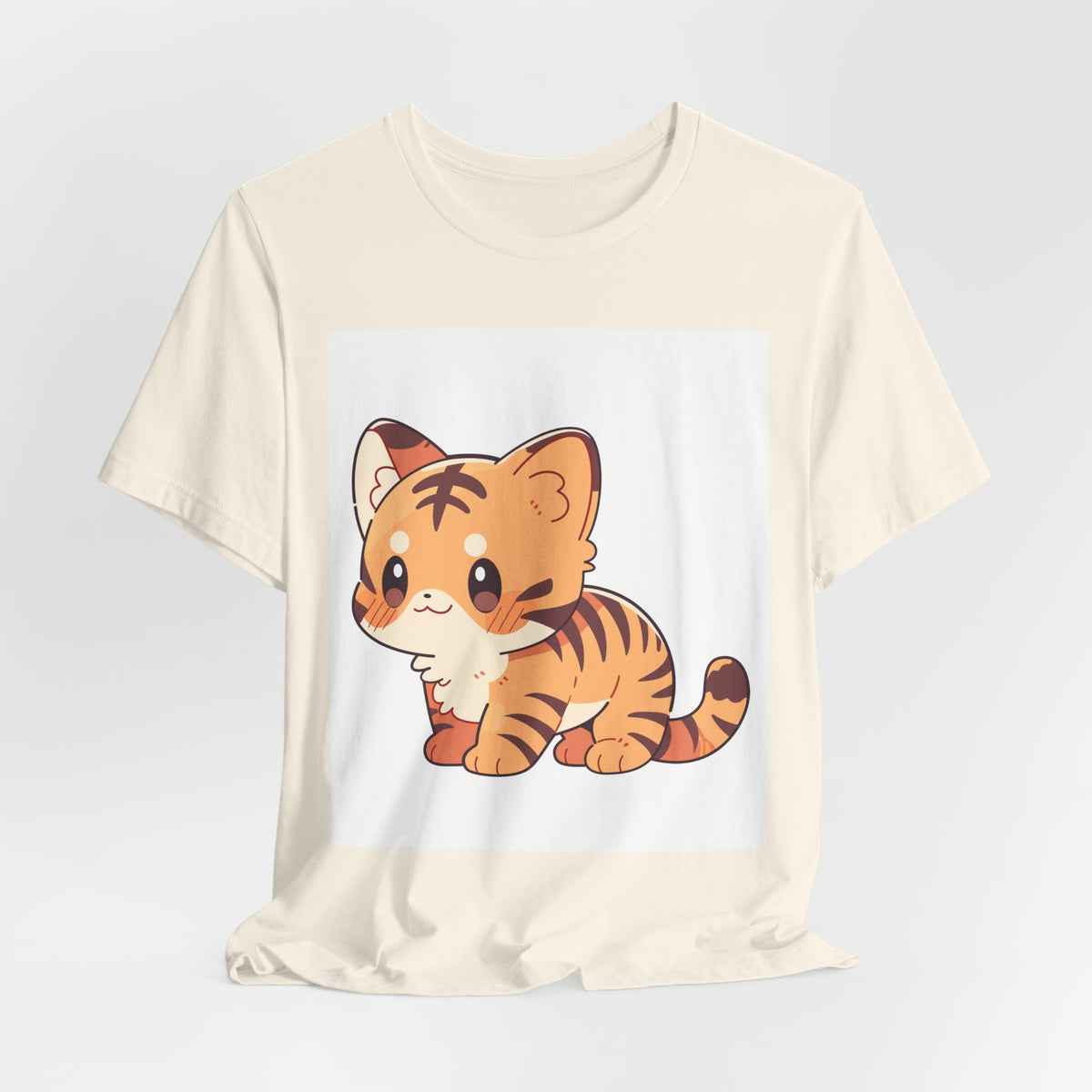 Cute Baby Tiger Tee — Kawaii Tiger Cub Graphic T-Shirt