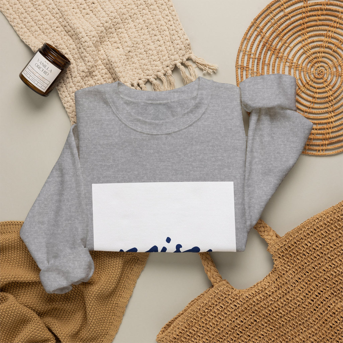 Noise Script Crewneck Sweatshirt
